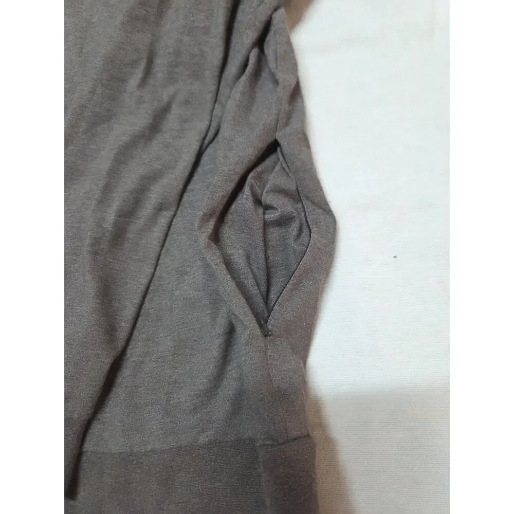 travis mathew mens large quarter Zip Pullover Windbreaker Brown